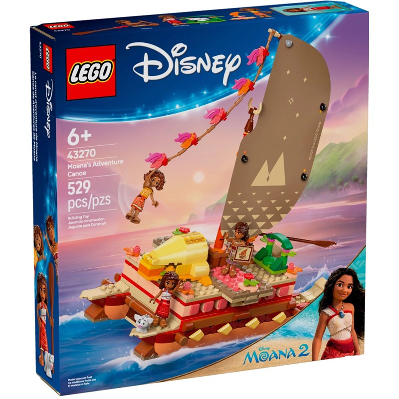 Lego disney - bateau aventure vaiana - 43270