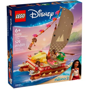 Lego disney - bateau aventure vaiana - 43270