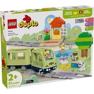 Lego duplo - train aventures interactif - 10427