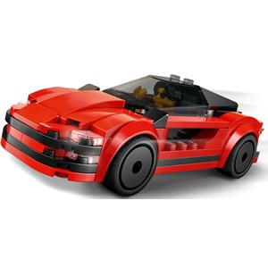 Lego city - voiture de sport rouge - 60448