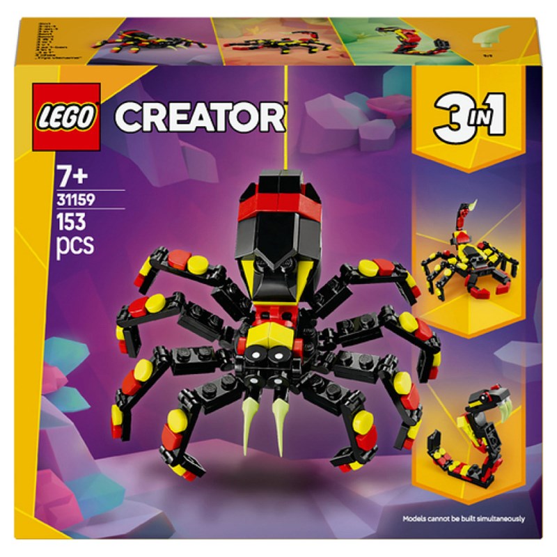 Lego animaux sauv araignée surprenante