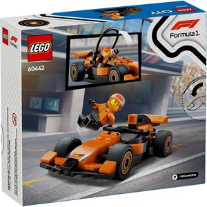 Lego city - mclaren f1 avec pilote - 60442