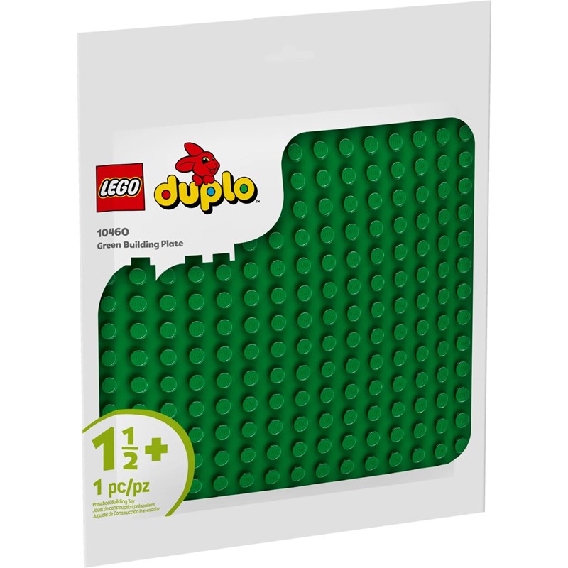 Lego duplo - plaque construction verte - 10460