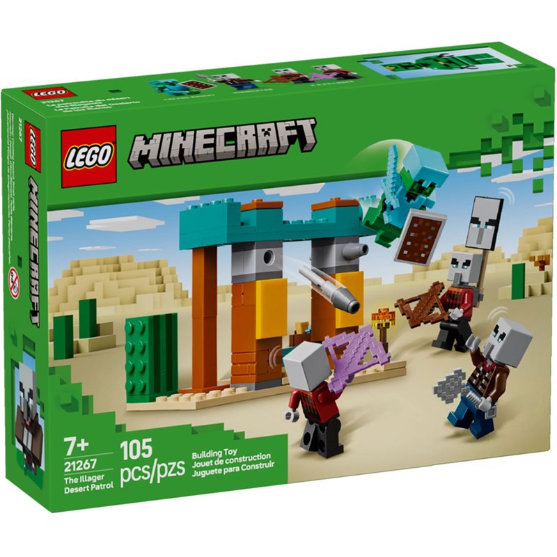 Lego minecraft - patrouille illageois - 21267