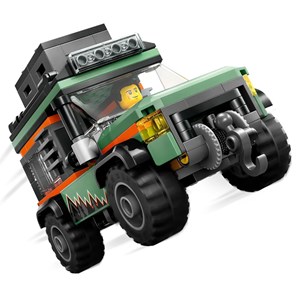 Lego city - camion 4x4 tout-terrain - 60447