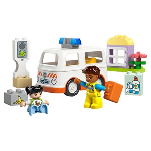 Lego l'ambulance et le chauffeur