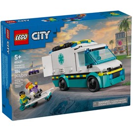 Lego city - ambulance de secours - 60451