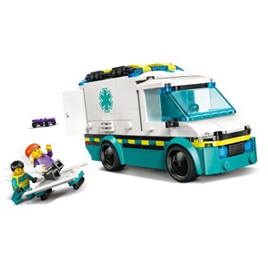 Lego city - ambulance de secours - 60451
