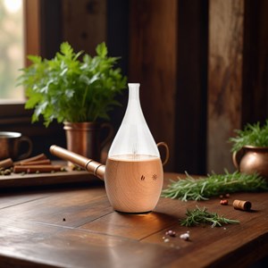 Diffuseur par nébulisation en bois bolea