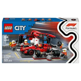 Lego f1 pit stopvoiture de sport ferrari