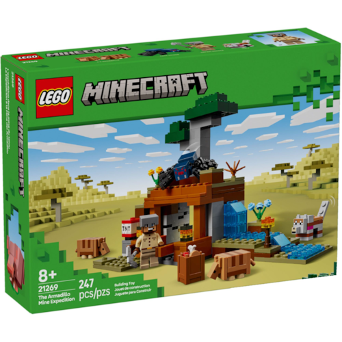 Lego - LEGO® Minecraft® L'expédition dans la mine du tatou 21269