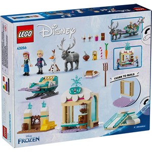 Lego disney - aventure traîneau anna - 43256