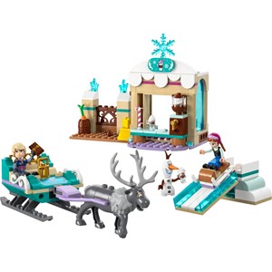Lego disney - aventure traîneau anna - 43256