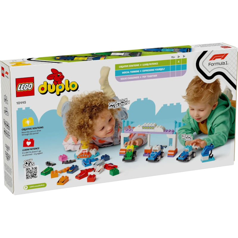 LEGO® DUPLO® Voitures de course et pilotes d'une écurie de F1 10445 (Lego) - Image 1