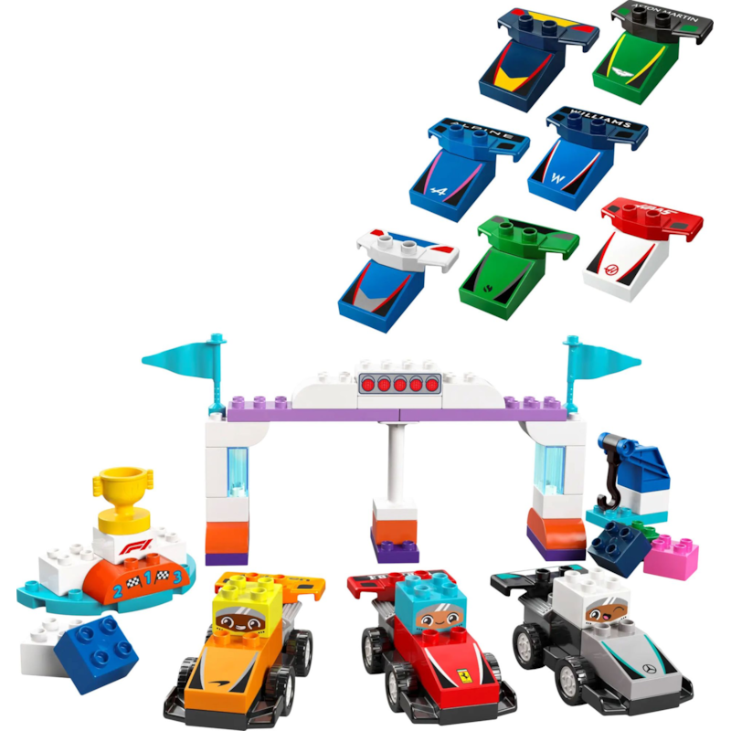 LEGO® DUPLO® Voitures de course et pilotes d'une écurie de F1 10445 (Lego) - Image 2