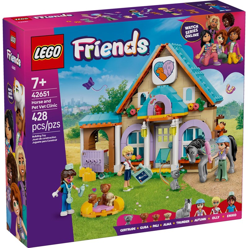 Lego friends - clinique vétérinaire - 42651
