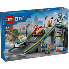 Lego city - zéro limite : rampe bolides - 60460