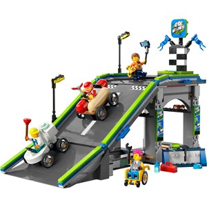 Lego city - zéro limite : rampe bolides - 60460