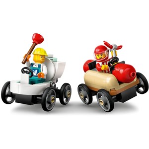 Lego city - zéro limite : rampe bolides - 60460