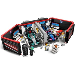 Lego city - garage f1 mercedes & alpine - 60444