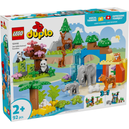 Lego - Lego duplo - familles animaux sauvages - 10446