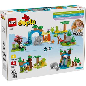 Lego duplo - familles animaux sauvages - 10446