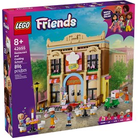 Lego friends - restaurant & école cuisine - 42655