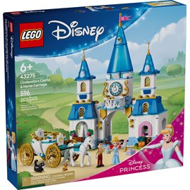 Lego disney - château cendrillon & calèche - 43275