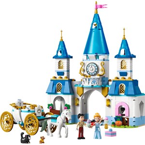 Lego disney - château cendrillon & calèche - 43275