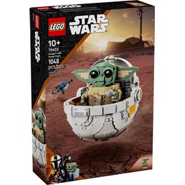 Lego star wars - grogu et son landau - 75403