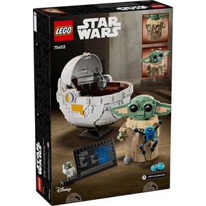 Lego star wars - grogu et son landau - 75403