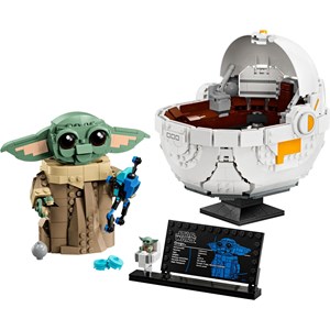 Lego star wars - grogu et son landau - 75403