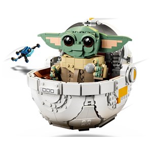Lego star wars - grogu et son landau - 75403