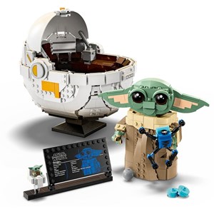 Lego star wars - grogu et son landau - 75403