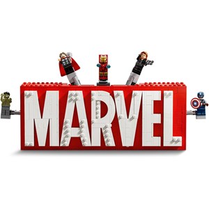 Lego marvel - logo marvel - 76313