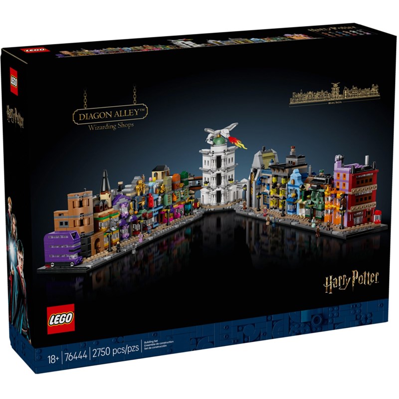 Lego hp - boutiques chemin de traverse - 76444