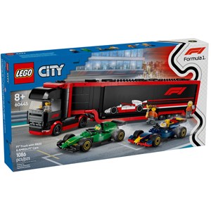 Lego city - camion f1 rb20 & amr24 - 60445