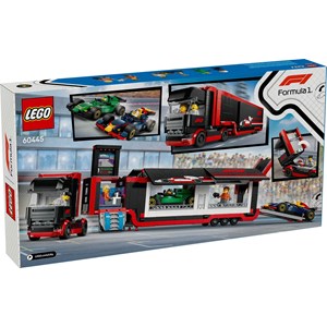 Lego city - camion f1 rb20 & amr24 - 60445