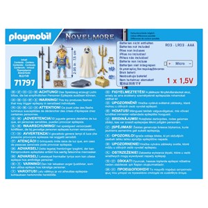 Chevalier et fantôme à effets lumineux