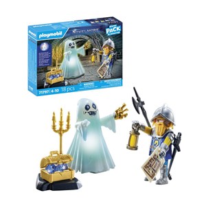 Chevalier et fantôme à effets lumineux