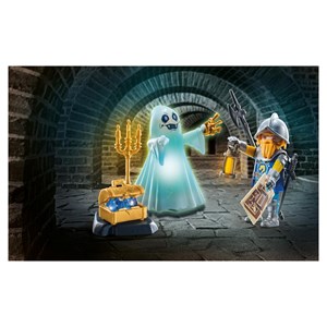 Chevalier et fantôme à effets lumineux