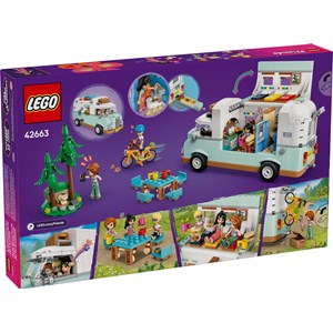 Lego friends - camping-car amitié - 42663