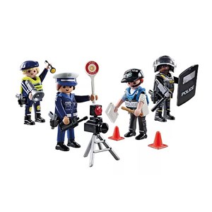 Set métiers de la police : 4 policiers
