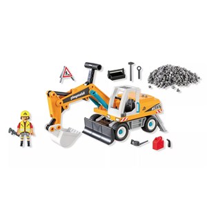 Pelleteuse mécanique avec ouvrier