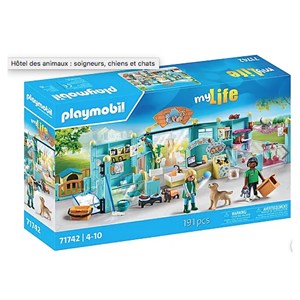 Hotel des animaux soigneurs et chiens