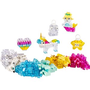 Lego classic - briques transparentes - 11040