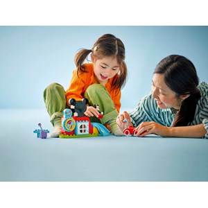 Lego duplo - maison & voiture mickey - 10454