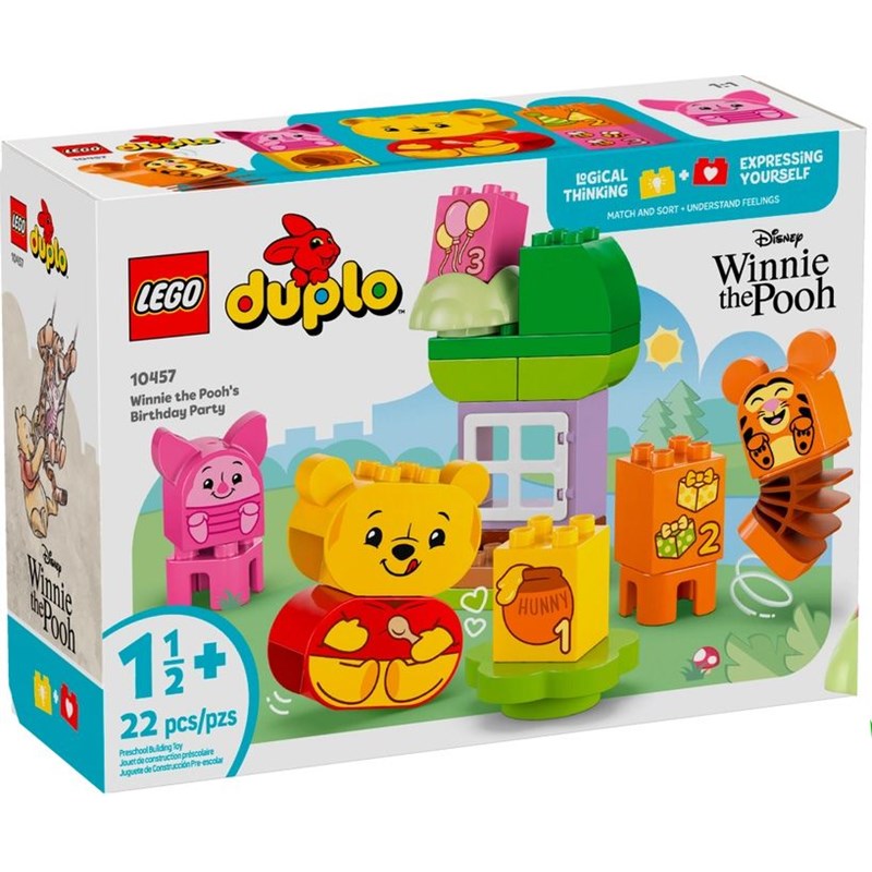 Lego duplo - anniversaire winnie - 10457
