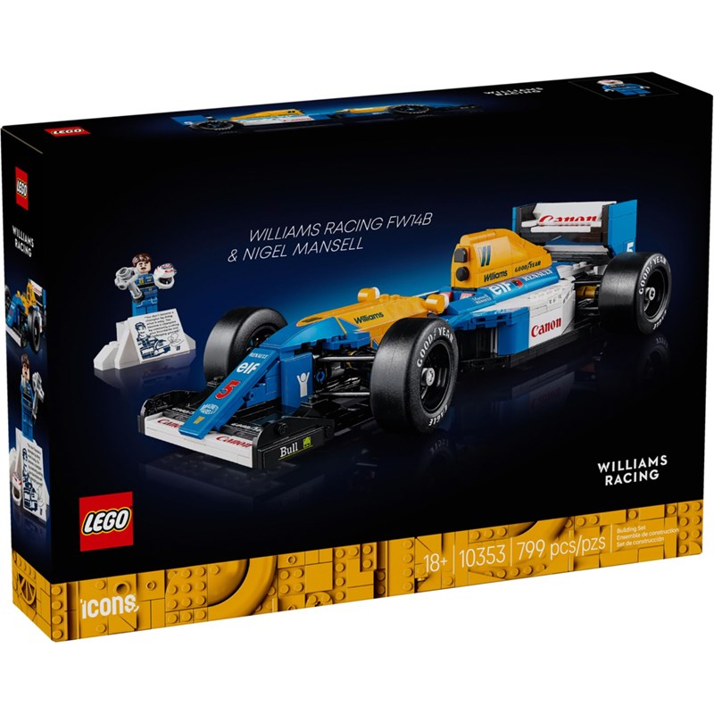 Lego icons - williams fw14b & mansell - 10353