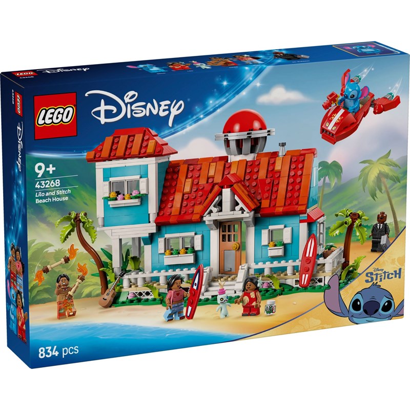Lego disney - maison plage lilo & stitch - 43268